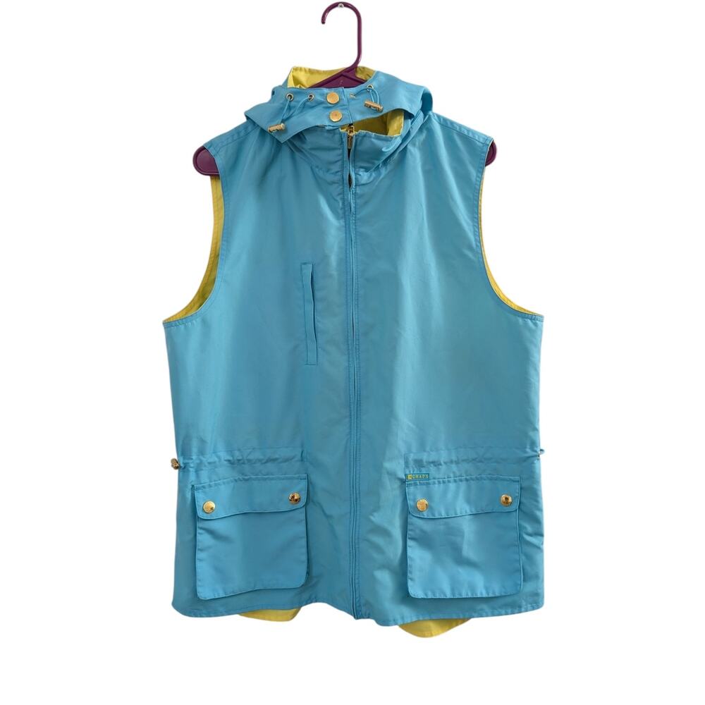 Vintage Chaps Ralph Lauren reversible vest